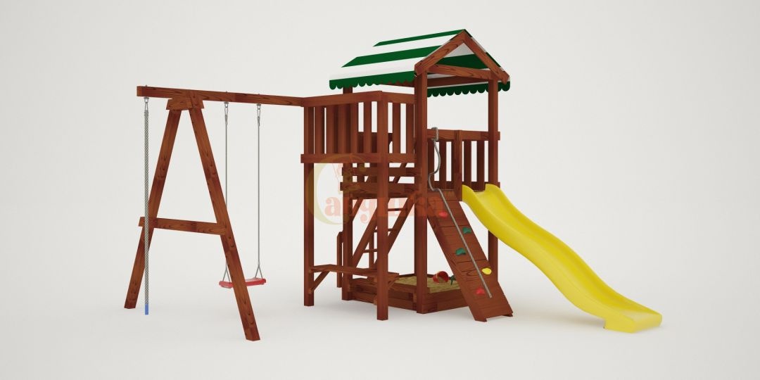 Детская площадка Савушка Мастер 1 - Махагон